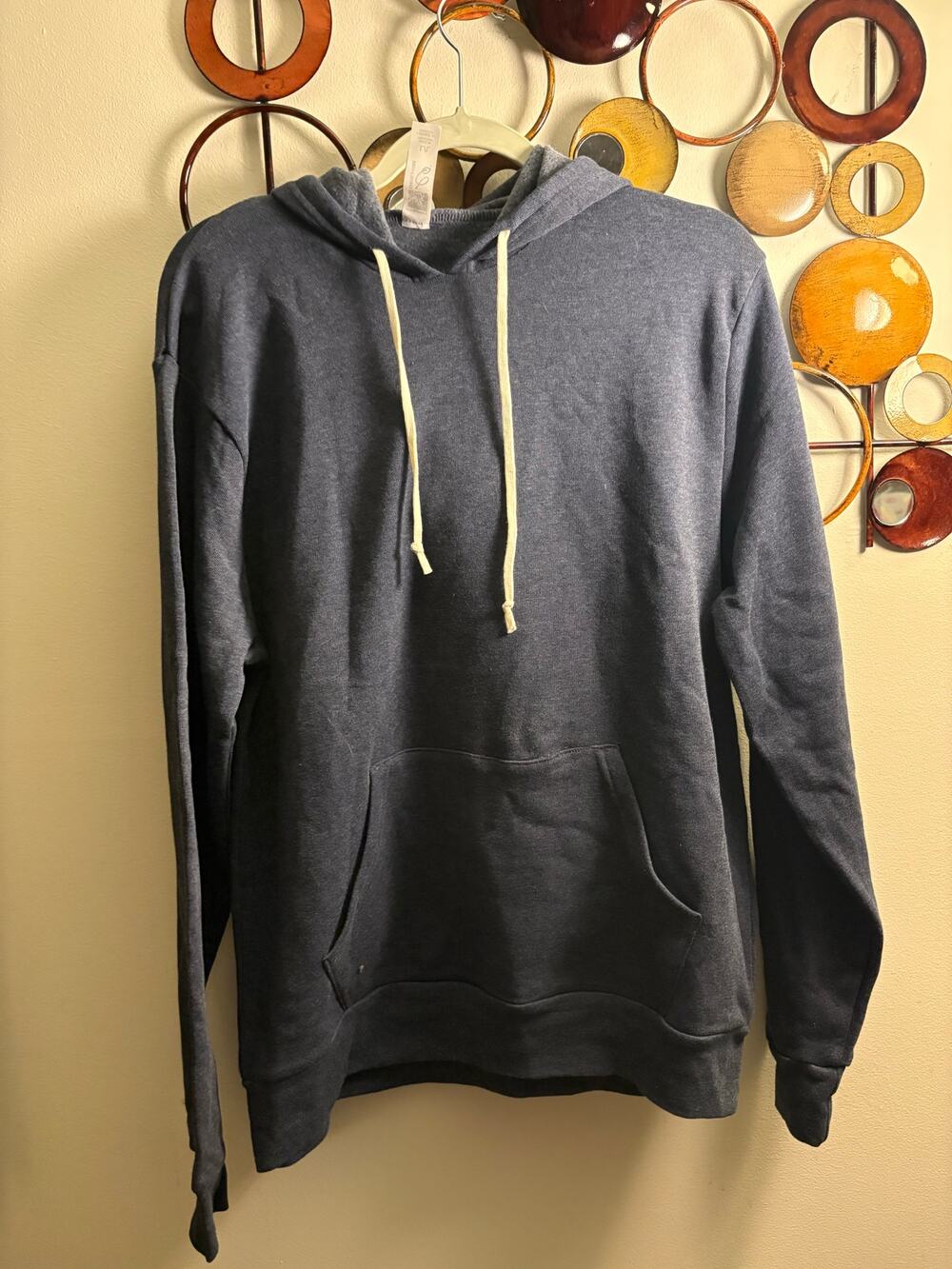 Alternative Apparel large navy fleece hoodie